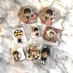 JSB3 岩田剛典缶 グッズ　まとめ売り　缶バッジ　クリアチャーム　キーホルダー