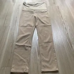 UNIQLO ベージュ マタニティ ストレッチパンツ