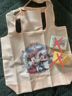 東京ディズニーランドホテル エコバッグ アメニティ缶 コップセット
