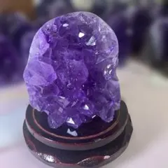 【極上】ウルグアイアメジストクラスター原石（幸運水晶）天然紫水晶 A 置物