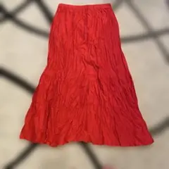 SIMPLICITE レッド ロングスカートのサムネイル