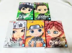 NARUTO ナルト Qposket キューポスケット フィギュア 5個