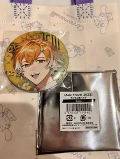 オリエンス Asia Travel 2023 缶バッジ 宇佐美リト