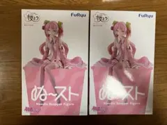 初音ミク ぬーどるストッパー　フィギュア 桜ミク2026　2つセット