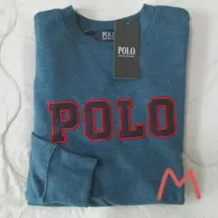 メンズトレーナー M POLO 未使用 　ネイビー