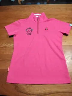 le coq sportif ゴルフシャツ レディース ピンク