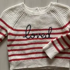 baby GAP ストライプセーター 6-12ヶ月