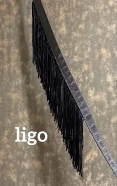 【11日限定】ligo ハンドメイド フリンジ スマホショルダー