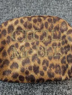 CECIL McBEE レオパード柄 ポーチのサムネイル