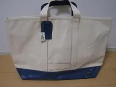 PORTER MOOK 限定 ビッグサイズ トートバッグ ネイビー 限定抽選商品のサムネイル