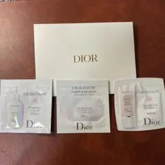 Ｄior DIORSNOW 試供品3点セット ➕パッケージ入り付