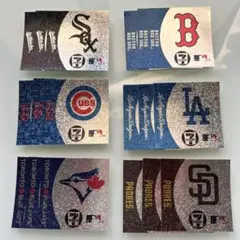 セブンイレブン限定　MLBホログラムステッカー全6種類✖️3枚
