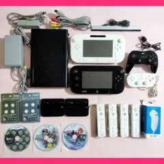 Nintendo Wii U 本体 ソフト7本セット おまけ付き - メルカリ