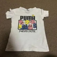 PUMA キャラクターTシャツ 6Y ホワイト