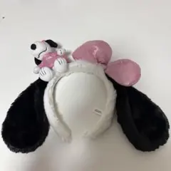 ユニバ カチューシャ スヌーピー ベル