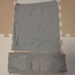 妊婦腹巻　マタニティ インナー グレー M-L