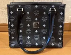 MCM ヴィセトス スモール トートバッグ（レザートリム）イタリア製