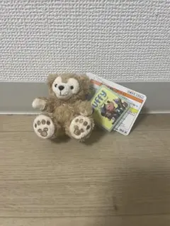 ダッフィー ぬいぐるみ 約8cm ベージュ