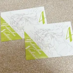 五等分の花嫁　映画特典　原画　中野四葉