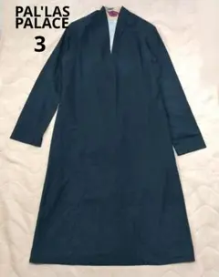 パラスパレス インディゴチェックワンピース 3(L) - メルカリ