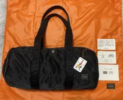 【美品】PORTER ポーター タンカーミニボストンバッグ ドラムバック