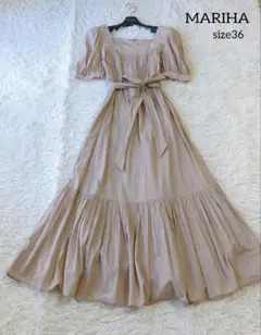 MARIHA マリハ デイドリームのドレス NOBLE ワンピース ベージュ36