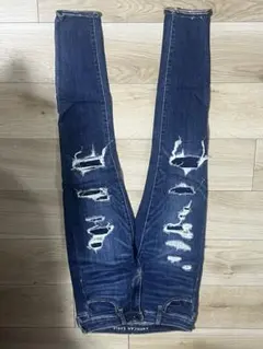 AMERICAN EAGLE ダメージスキニーデニム