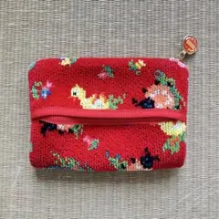 ハイジ　ティッシュポーチ　HE-216002（WEB限定） （レッド）