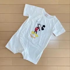 プティマイン ミッキーマウス　ロンパース　80