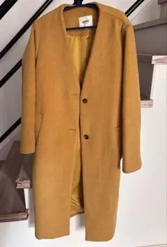 OZOC マスタード ロングコート