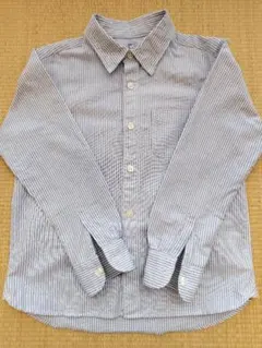 無印良品　MUJI キッズ130cm　長袖シャツ