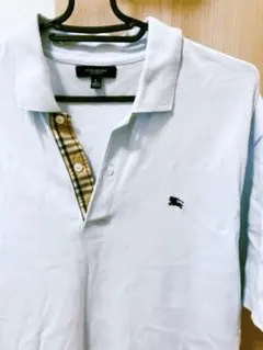 Ｉ② BURBERRY London ￼バーバリー ポロシャツ メンズ Lサイズ