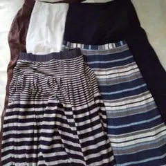 春夏スカート 5点セット