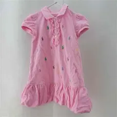 Polo Ralph Lauren ベビー ポロシャツワンピース ピンク 24Mのサムネイル
