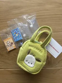 サンリオ ポーチ ガチャガチャ 豆ガシャ本 プロフィール帳