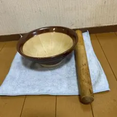 すり鉢 すりこぎ セット 陶器製のサムネイル
