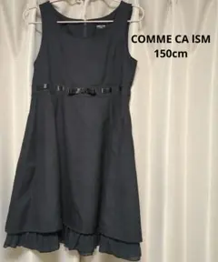 COMME CA ISM ノースリーブワンピース 150A ブラックのサムネイル