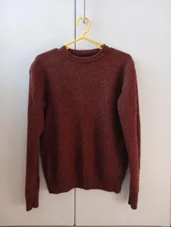 長袖ニット無印良品 Sサイズ ウール100%