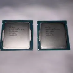 Intel Core i7-4770 CPU 2個セット