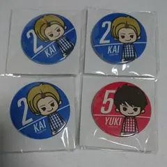 超特急 プライズ 缶バッジ