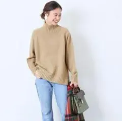 ジャーナルスタンダード Relume AIRWOOL タートルニット