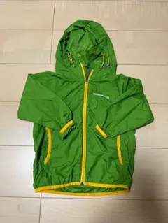mont-bell ウインドブレーカー 100サイズ グリーン