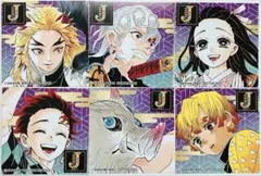 鬼滅の刃 ジャンプショップ JHERO2021 特典 ステッカー コンプリート