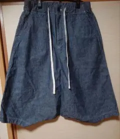 ALLAROUNDシャンブレークロプッドパンツ