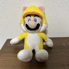 三英貿易　スーパーマリオ3Dワールド　ネコマリオ　ぬいぐるみ　S