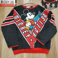 80s 90s ヴィンテージ MICKEY ＆ CO リバーシブル スウェット