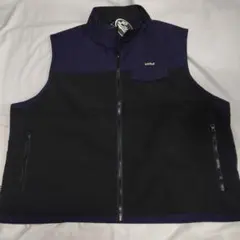 LITTLE36 ベスト ネイビーxブラック L 未使用タグ付