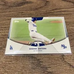 大谷翔平 Shohei Ohtani 50/50 #3 盗塁 topps