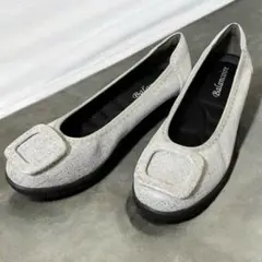 【美品】Balancoire 超軽量やわらか本羊革バレエシューズ 日本製のサムネイル