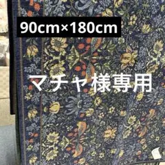 新品 90×180cm ピンパーネル柄 シェニール織アクセントラグ - メルカリ
